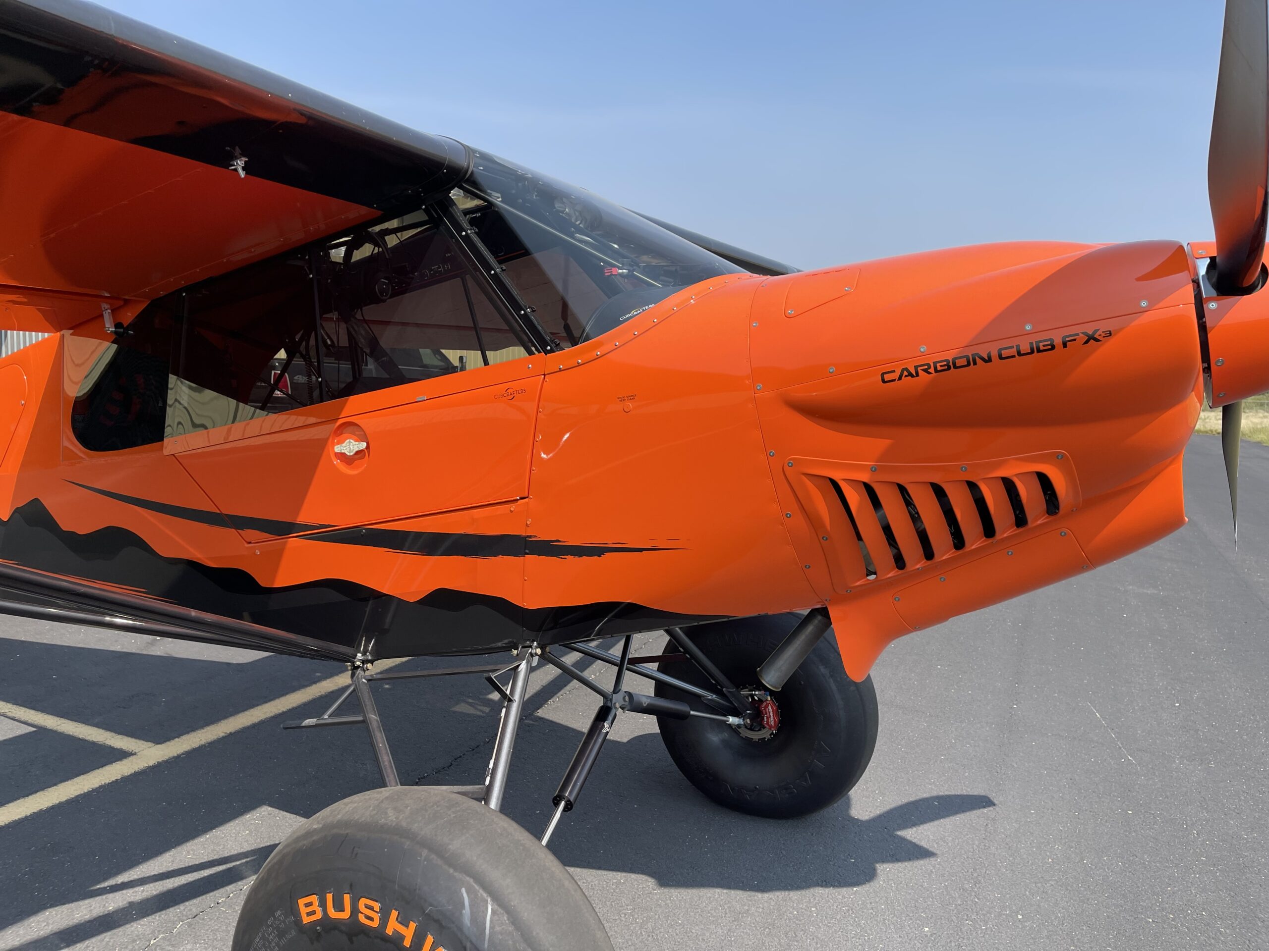 Hangar 9 Carbon Cub FX-3 100-200cc ARF - Modello Aereo RC In Balsa E Compensato, Quasi Pronto Per Volare, 165 Cm